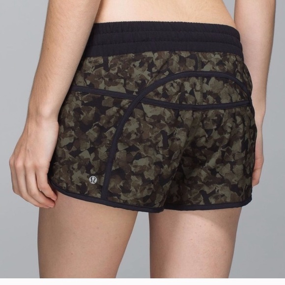 Vintage Lululemon Camo Tracker Shorts 